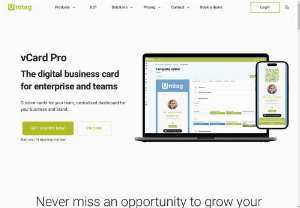 unitag -  Unitag provides the best digital business cards while remaining affordable for small and big businesses.