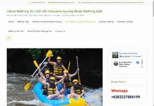 Ubud Rafting Adventure - Ubud Rafting curates thrilling white water rafting adventures on the Ayung River, Bali. Navigate scenic stretches of the river, surrounded by lush rainforests and cascading waterfalls.