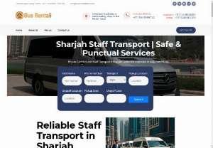 Staff Transport Sharjah - Staff Transport Sharjah ensures your team travels in comfort and on time. Ideal for daily commutes or corporate events, with modern, safe vehicles.