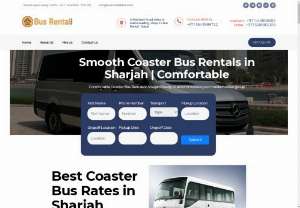 Sharjah Coaster Bus Rental - Sharjah Coaster Bus Rental: Comfortable, reliable, and ready to accommodate your medium-sized group for any journey or event.