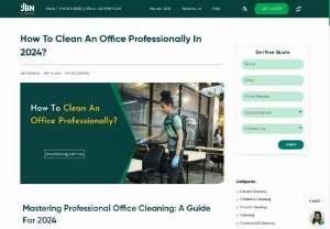How To Clean An Office Professionally? - Learn the best techniques to clean an office professionally. From organizing clutter to sanitizing surfaces, this guide covers essential tips to maintain a pristine workplace environment. Read more about the expert advice and step-by-step instructions.