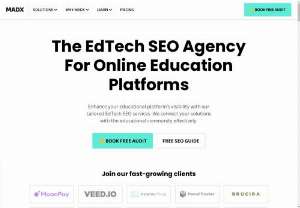 Edtech SEO Agency - Specialized SEO services tailored for EdTech to boost your educational platform's online presence. Enhance visibility and attract more users effectively.