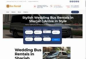 Sharjah Bus Rental for Weddings - Sharjah Bus Rental for Weddings: Ensure your special day is flawless with our elegant wedding bus services, tailored for your big day.