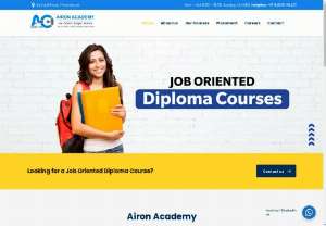 Airon Academy - We Create Bright Future - Airon is a one of the best institute for the professional courses which rooted its establishment in the land of Kerala and Tamil Nadu. We have been running successfully since its commencement and had a privilege of training many students professionally. We have a panel of expertise, who give immense training on the practical aspect of the subject. Our facilities are known for putting the theory to practice through case studies, project works etc. These way of teaching had benefited our...