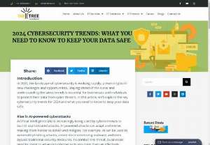 2024 CYBERSECURITY TRENDS: WHAT YOU NEED TO KNOW TO KEEP YOUR DATA SAFE - Stay ahead of cyber threats in 2024 with these key cybersecurity trends. From ransomware attacks to AI-driven security solutions, learn what you need to know to keep your data safe and secure in the ever-evolving digital landscape.