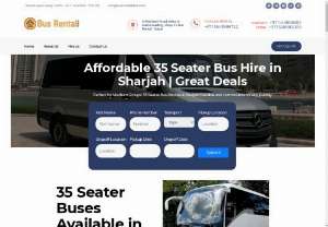 35 Seater Bus For Rent in Sharjah - 35 Seater Bus For Rent in Sharjah: Perfect for medium-sized groups, offering comfort and reliability for all your journeys.