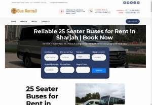 25 Seater Bus For Rent in Sharjah - 25 Seater Bus For Rent in Sharjah: Rent our 25-seater buses for a comfortable and hassle-free group travel experience.
