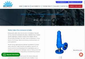Top Safety valve manufacturer in Ahmedabad - Skywin Valve, a leading manufacturer of industrial Safety Relief valves in Ahmedabad, Gujarat, India, is dedicated to providing exceptional quality and innovative valve solutions. We cater to a wide range of industries, ensuring you find the perfect valve for your specific needs.