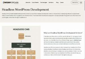 Headless Wordpress Development Company - Headless WordPress Development opens up a world of possibilities for web development, which offers WordPress Headless CMS, Headless WooCommerce, Headless WordPress Next.js and Headless WordPress React.js for dynamic front-end experiences, all hosted on Headless WordPress Hosting.