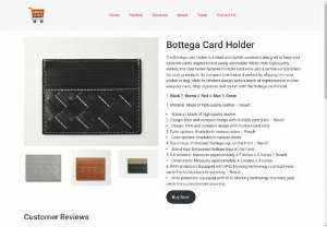 Bottega Card Holder - Bottega Card Holder: Exemplifying understated luxury and craftsmanship. Meticulously crafted with fine leather, it offers a sleek and practical solution for organizing your essentials. Elevate your everyday carry with Bottega Veneta&#039;s timeless design.