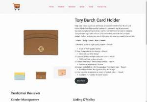Tory Burch Card Holder - Tory Burch Card Holder: Elevate your essentials with timeless elegance. Crafted with premium materials and meticulous attention to detail, it&#039;s a chic accessory for the modern individual. Organize in style with Tory Burch.