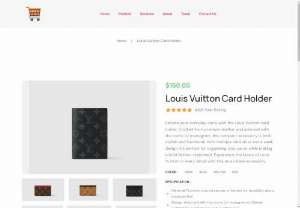 Louis Vuitton Card Holder - Louis Vuitton Card Holder: Iconic luxury meets practicality. Crafted with exquisite materials and meticulous attention to detail, it&#039;s a statement accessory for the discerning individual. Elevate your essentials with Louis Vuitton&#039;s timeless allure.