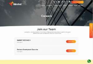 Mevive International: Careers and Development - Mevive International provides career development and job opportunities within the food industry, fostering learning and professional growth.