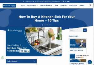 How To Buy A Kitchen Sink - How To Buy A Kitchen Sink&mdash;this question is more complex than it appears at first glance. The kitchen sink is a central feature of any kitchen, and choosing the right one can impact both the functionality and style of your cooking space. This guide, brought to you by the East India Company, will walk you through the essential considerations to make an informed decision. 