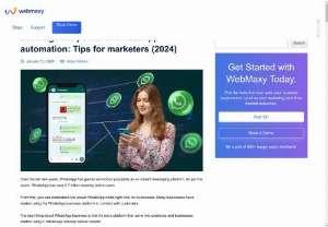 Leverage the power of WhatsApp automation: Tips for marketers (2024) - What is WhatsApp automation? WhatsApp automation enables you to send automated messages, notifications, and updates to customers on WhatsApp. 