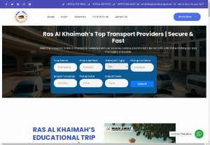 Transport Companies in Ras Al Khaimah - Field trip transport in Ras Al Khaimah is redefined with our services, making educational trips not only safe and enriching but also thoroughly enjoyable.