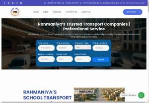 Transport Companies in Rahmaniya - Rahmaniya&#039;s school transport solutions stand out for their commitment to safety and punctuality, providing dependable service for students and parents alike.