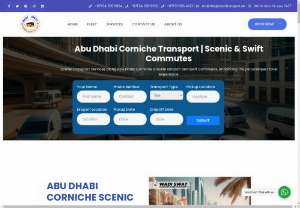 Transport Companies in Abu Dhabi Corniche - Scenic transport services along Abu Dhabi Corniche provide smooth and swift commutes, enhancing the picturesque travel experience.