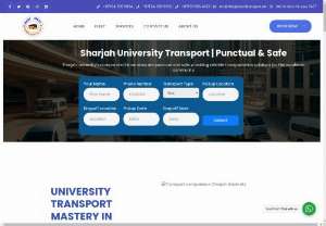 Transport Companies in Sharjah University - Sharjah University&#039;s campus shuttle services are punctual and safe, providing reliable transportation solutions for the academic community.