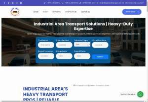 Transport Companies in Industrial Area - Heavy-duty expertise defines the industrial area transport solutions, catering to heavy machinery and equipment transport needs.