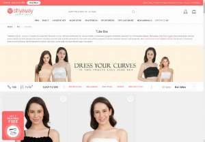 Tube Bra Online Shopping - Shop tube bras from Shyaway for a large variety of collections at best discount prices