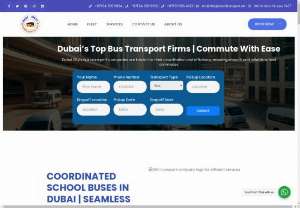 bus transport companies in dubai - Dubai City&#039;s bus transport companies are known for their coordination and efficiency, ensuring smooth and reliable school commutes.
