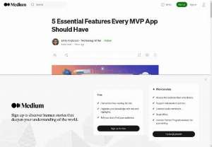 5 Essential Features Every MVP App Should Have - As an entrepreneur venturing into the digital realm, crafting a Minimum Viable Product (MVP) is akin to laying the foundation of a skyscraper. It&rsquo;s the initial blueprint that not only showcases your idea but also serves as a litmus test for its viability in the market.