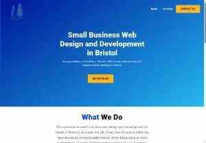 Screenshot of Redfield Web Design