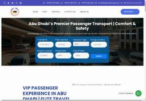 passenger transport companies in abu dhabi - VIP passenger services in Abu Dhabi Urban redefine luxury travel, offering top-tier transportation solutions for discerning clients.