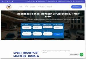 school transport service - Event transport services in Dubai and Sharjah specialize in providing seamless transportation for corporate events and special occasions.