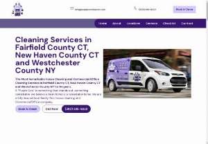 Purple Cow Cleaners - Purple Cow Cleaners provides top-notch cleaning services for homes and businesses. We offer weekly house cleaning, deep cleaning, move-in/out cleaning, and post-construction/renovation cleaning. Our office and commercial cleaning services ensure your workspace is spotless. Serving Fairfield County, CT, New Haven County, CT, and Westchester County, NY, our reliable team uses eco-friendly products to leave your space sparkling clean.