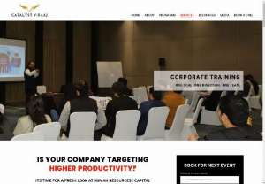 Best corporate training services in Delhi NCR, Gurgaon - Best cost effective corporate training program services in gurgaon, delhi ncr by catalyst viraaj . A right corporate trainer can help you in the best possible way with his corporate training program. Hire best corporate trainer - Give Your Employees the Best in corporate Training services , to Learn, Lead, Compete &amp; Win. Transformational Leadership Programs, Emotional Intelligence.
