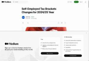 Self-Employed Tax Brackets Changes for 2024/25 Year - Master the 2024/25 self-employed tax changes! Stay informed, save on taxes, Maximize deductions, minimize taxes, and plan confidently