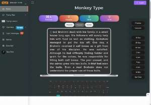 Monkey Type - Many types of typing tests (monkey type) are available to suit different skill levels and preferences. By practicing regularly and using a variety of typing tests, you can improve your typing speed and accuracy and become a faster, more efficient typist.
