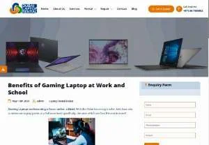 Screenshot of Benefits of Gaming Laptops at Work and School