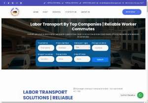 Labor Transport transport companies - Custom van shuttle and charter services in Dubai offices cater to corporate and personal needs, offering versatility and reliability in commutes.