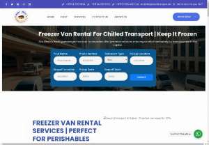 freezer van rental transport - Abu Dhabi&#039;s leading passenger transport companies offer premium services, ensuring comfort and safety for every journey in the capital.