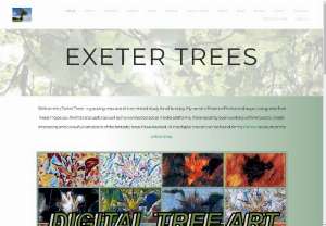 Exeter Trees UK - Exeter Trees UK is a project to study and share the data of the trees and green spaces within Exeter on the public domain. The website contains general information and is linked to several social media platforms. A core part of the study is short video clips of trees which are uploaded to YouTube. The photos are uploaded to Flickr. Day to day posts are shared to Instagram. Content and ideas are also shared to Pinterest.
