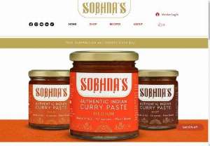 curry pastes - Sobhna's offers a range of authentic Indian curry pastes in three heat levels (Mild, Medium, Hot) that make it easy to create delicious Indian dishes at home. Each 180g jar is packed with aromatic spices and can make up to 4 curries for a family of four