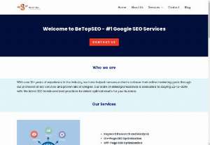 Search Engine Optimization Services Hyderabad - Boost online presence with BeTopSEO&#039;s expert search engine optimization SEO services &ndash; drive organic traffic, improve rankings, and succeed.