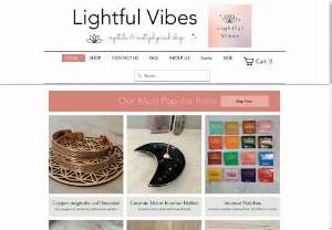 Lightful Vibes - Lightful Vibes is an online shop founded by 2 sisters located in Ontario, Canada. Our shop specializes in offering crystals, natural stones, and other metaphysical items to help you on your spiritual journey. Our selection is constantly evolving, so you can always find something new to explore from crystals to pendulums to altar tools, grids, meditation items and more.
