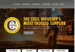 steel mill supplies - Increase efficiency at your mill or foundry. Depend on PC Campana Inc., for an impressive selection of steel mill supplies in Lorain, OH.