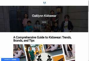 A Comprehensive Guide to Kidswear: Trends, Brands, and Tips - When discussing premium kidswear, one brand that stands out is Oaklynn Kidswear. Known for its high-quality fabrics and stylish designs, Oaklynn offers a range of kidswear that caters to both casual and formal occasions. The brand focuses on creating comfortable yet chic clothing that children love to wear.