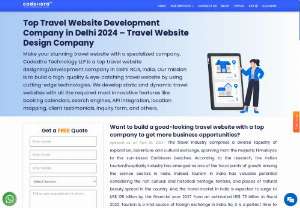 Top Travel Website Development Company - Travel Website Design - Find the best Top Travel Website Development Company to build a world-class Travel Website at a reasonable cost.