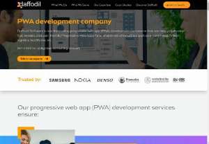 PWA Development Company - PWA (Progressive Web App) development company specializes in creating progressive web applications, which are web applications that have a set of specific features designed to provide a user experience similar to that of a native app. PWAs are designed to work on any platform that uses a standards-compliant browser, including both desktop and mobile devices.