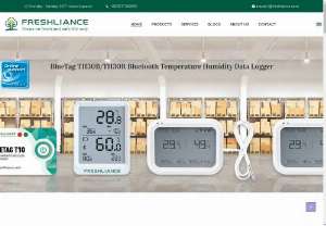 Bluetooth temperature humidity data logger for warehousing - The BlueTag TH30 Bluetooth temperature humidity data logger developed by Freshliance has the characteristics of a small footprint, stable operation, and high accuracy. By connecting the device through the Tkeeper APP provided by Freshliance, you can remotely read real-time temperature and humidity data and historical data on the free APP at any time. 
