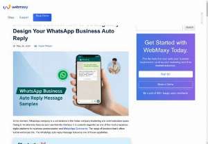 Behind the Scenes: How to Strategically Design Your WhatsApp Business Auto Reply - Configure chatbots and enhance communication. Boost customer engagement with these 25 WhatsApp Business Auto Reply message samples. 