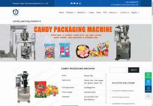 CANDY PACKAGING MACHINE - Candy packaging machine is a great candy packing solution that can greatly improve your productivity and save your cost.