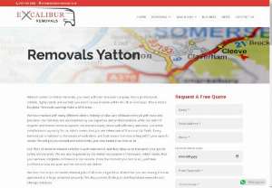 Removals Yatton - When it comes to Yatton removals, you need a Bristol removals company that is professional, reliable, highly rated, and can help you move to any location within the UK or overseas. This is where Excalibur Removals can help make a difference.