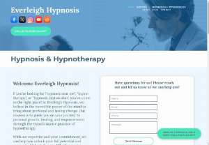 Everleigh Hypnosis - Hypnotherapy and Hypnosis website focused on helping people to improve themselves by helping our clients to lose weight, manage anxiety, remove stress, quit smoking, heal from PTSD and trauma as well as getting over fears and helping people to gain confidence in themselves. 